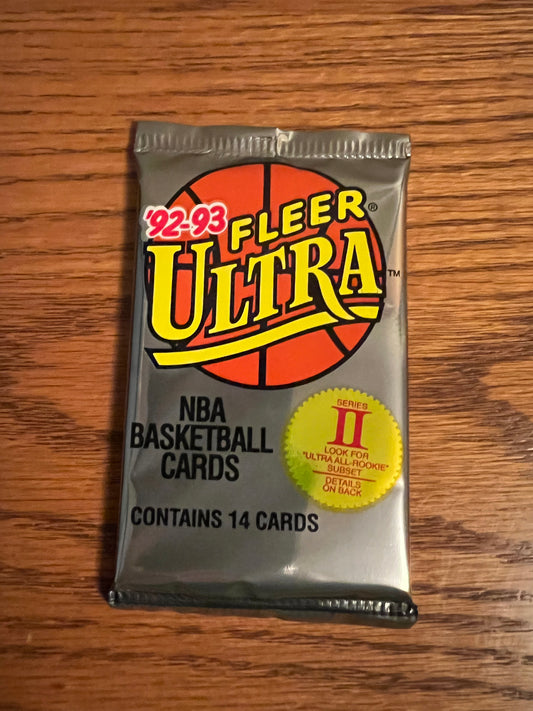 1992-93 Fleer Ultra basketball Packs