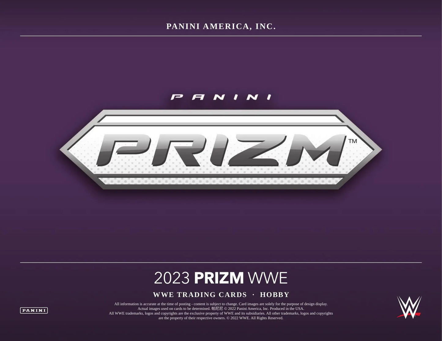 2023 WWE PRIZM