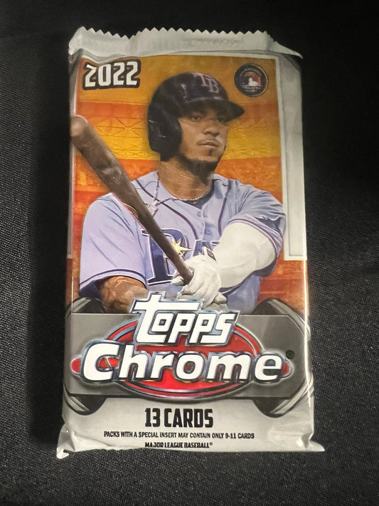 2022 Topps Chrome hobby Jumb pack