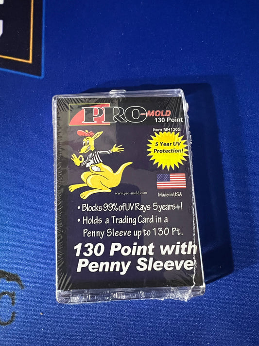 Pro Mold 130 Point One touch penny sleeve